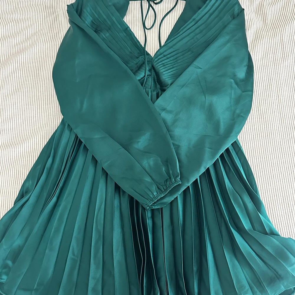 Abercrombie & Fitch Green Mini Dress